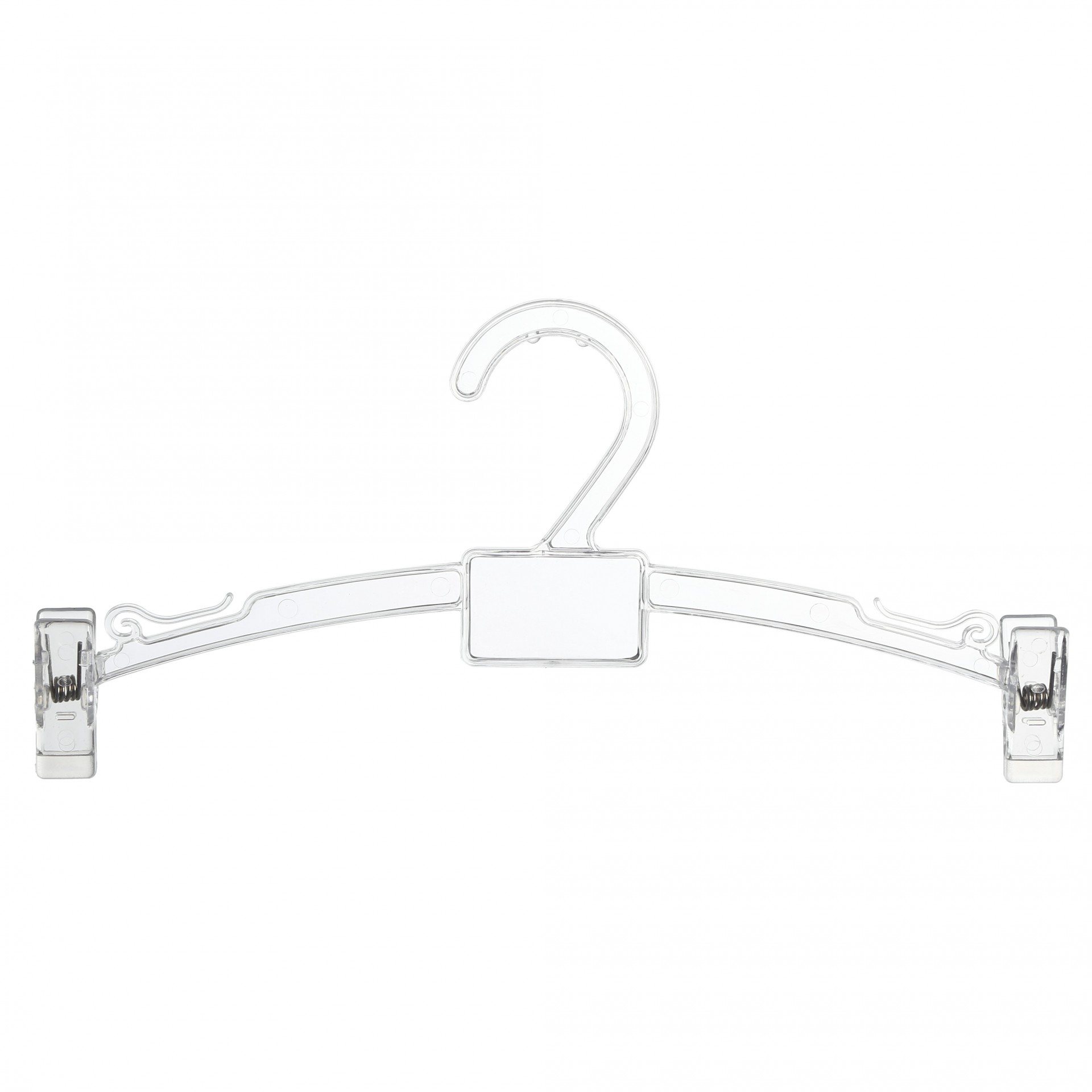 garment short clear Intimates,underwear,lingerie hanger with clips